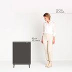 Brabantia Çöp Kutusu 30 + 30 lt Bo Touch Dokunmatik Kapak Mat Siyah 130625