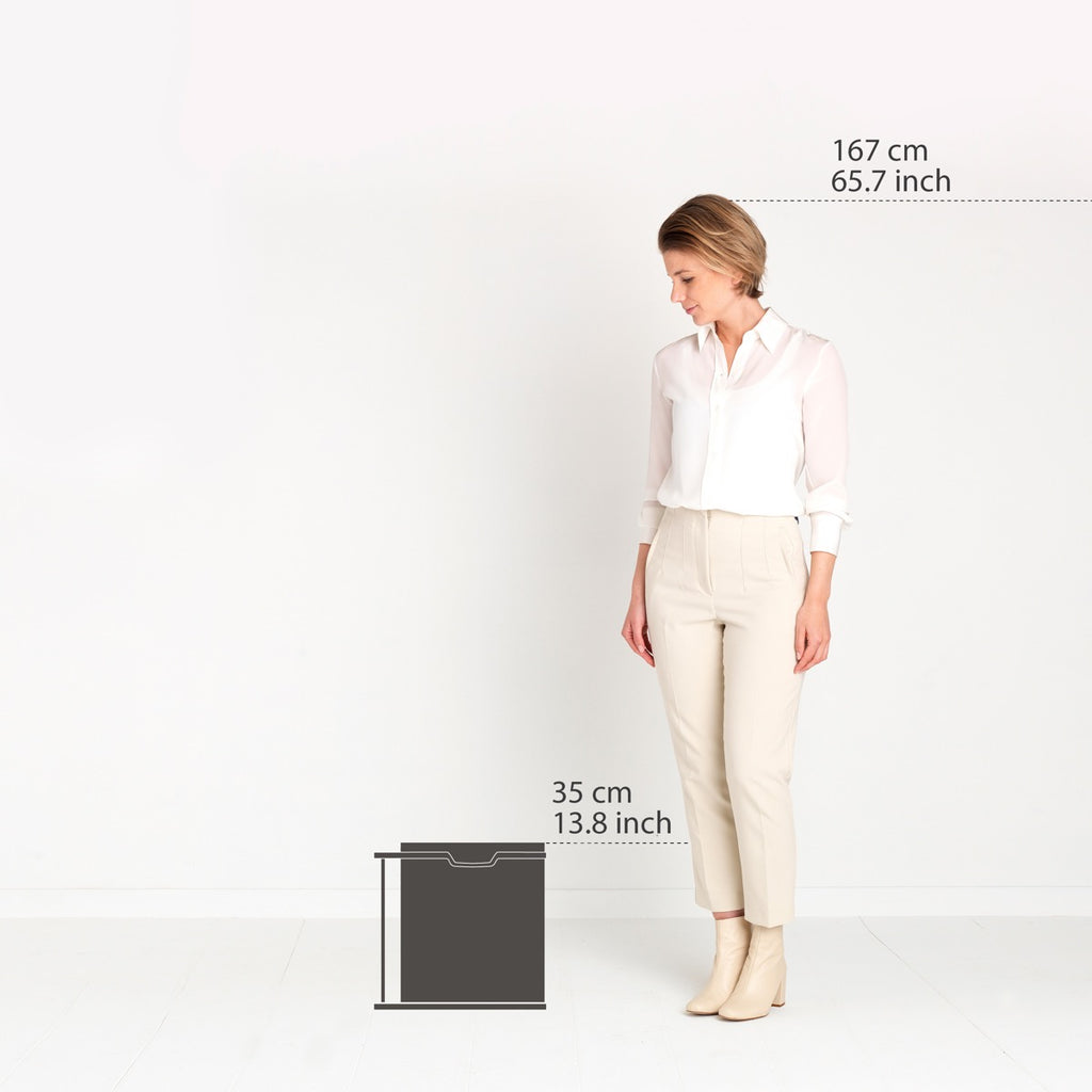 Brabantia Çöp Kutusu 15 lt Dolap İçi Briliant Steel 418181