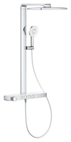 Grohe Rainshower Aqua Pure Duvara Monte Termostatik Bataryalı Duş Sistemi Krom - 1009610000