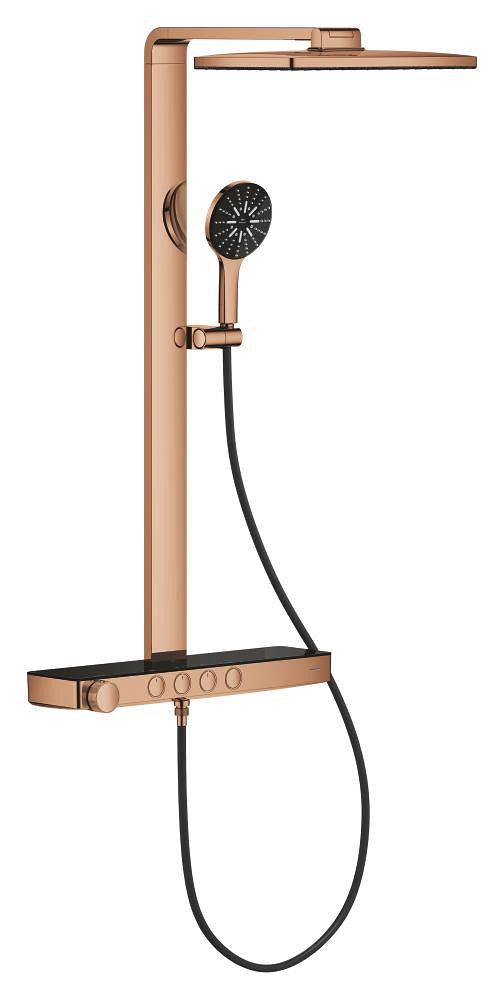 Grohe Rainshower Aqua Pure Duvara Monte Termostatik Bataryalı Duş Sistemi Warm Sunset – 100961DA00