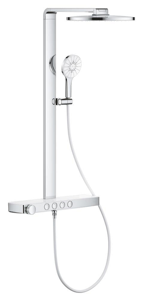 Grohe Rainshower Aqua Pure Duvara Monte Termostatik Bataryalı Duş Sistemi Krom - 1009640000