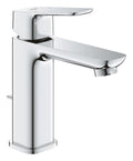 Grohe Lavabo Bataryası Cubeo M-Boyut Krom - 1017490000