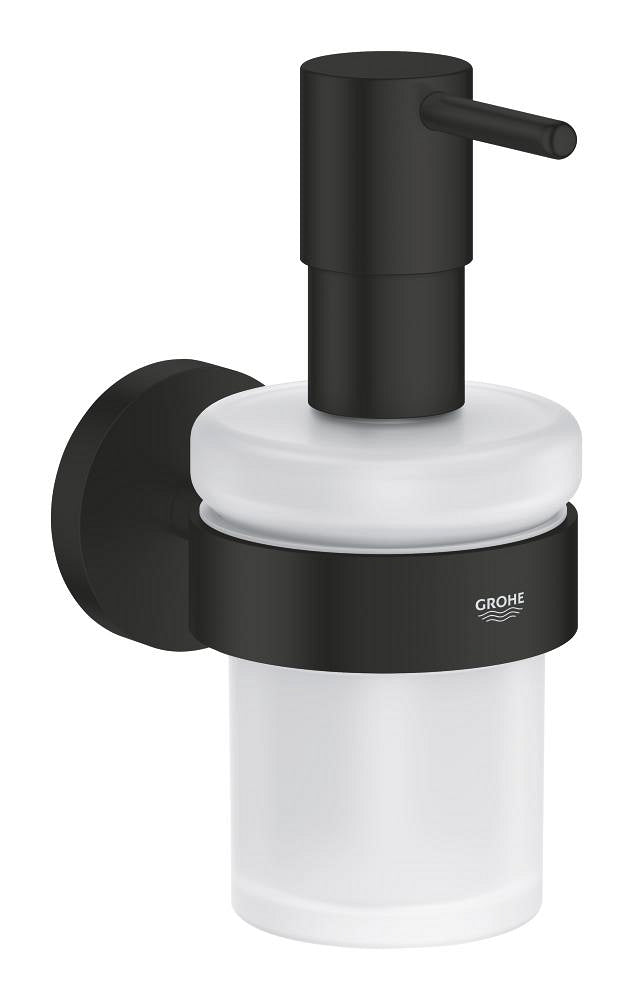 Grohe Essentials Sıvı Sabunluk Seti Mat Siyah - 1022572430