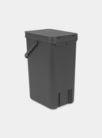 Brabantia Çöp Atık Bidonları 16 litre Gri109966