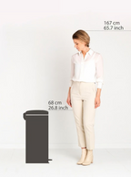 Brabantia Çöp Kutusu 30 lt Pedallı Newicon Fpp Mat Steel 111822