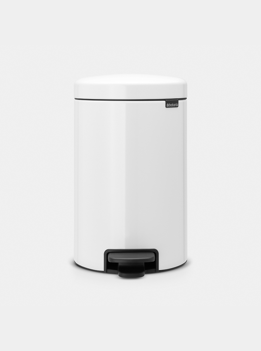 Brabantia Çöp Kutusu 12 litre Newicon Beyaz 111969