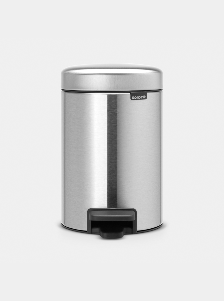 Brabantia Çöp Kutusu 3 lt Pedallı Newicon Fpp Mat Steel 112164