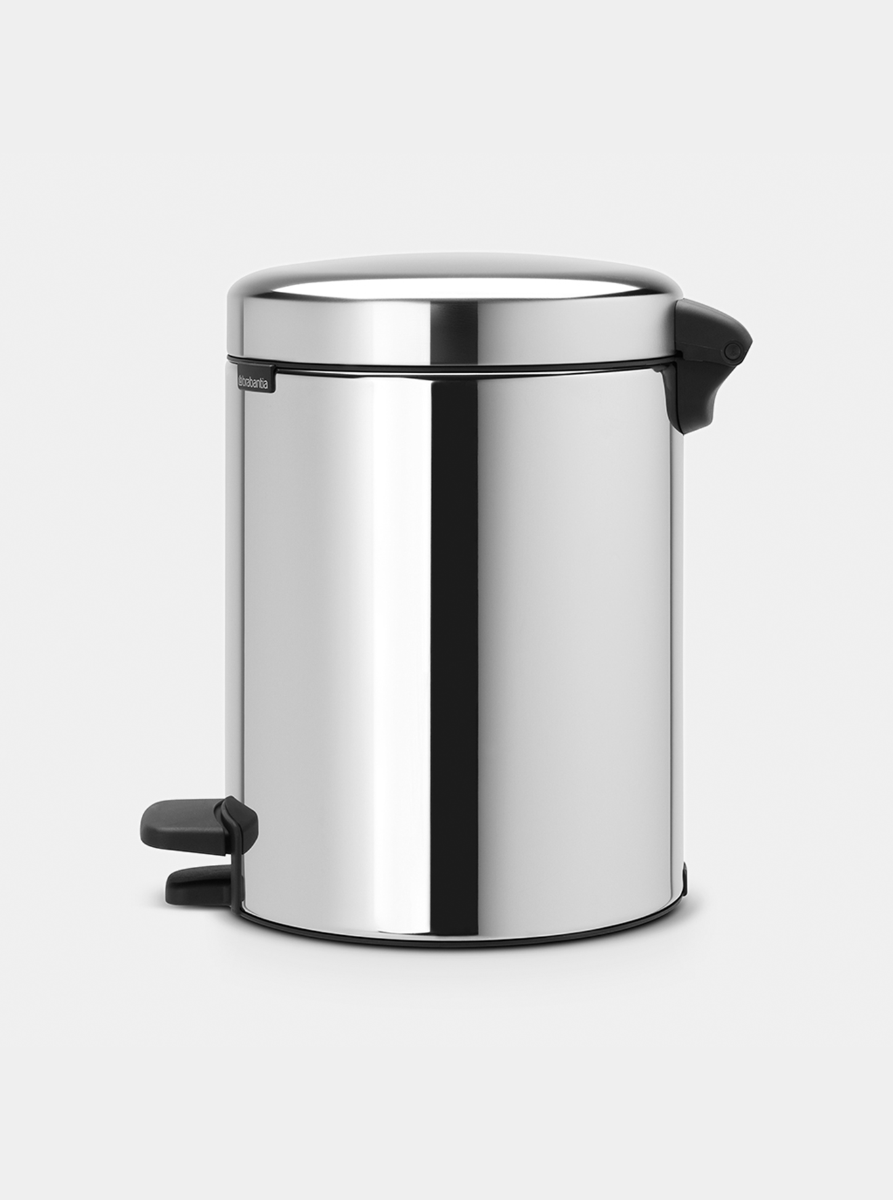 Brabantia Çöp Kutusu Pedallı 5 lt Parlak Çelik 112621