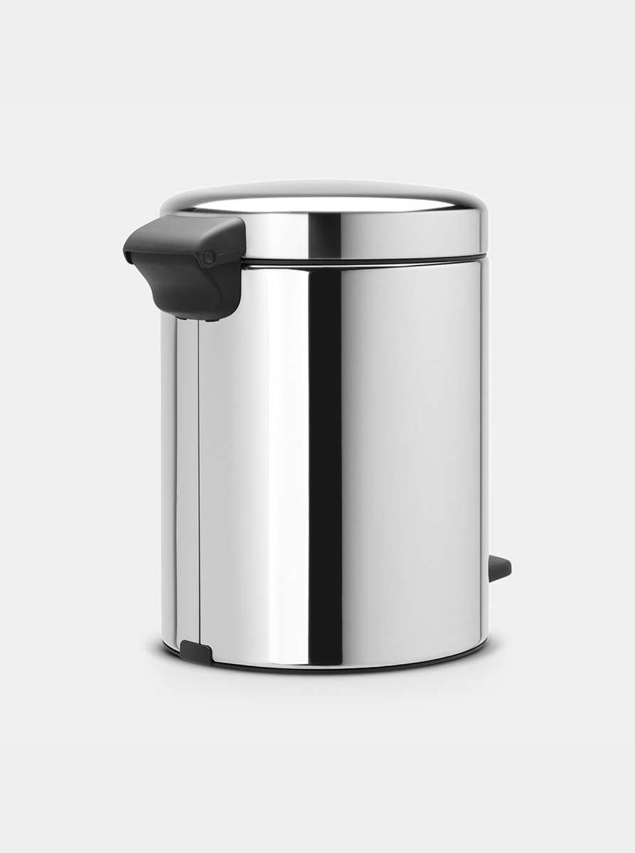 Brabantia Çöp Kutusu Pedallı 5 lt Parlak Çelik 112621