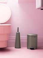 Brabantia Çöp Kutusu 5 litre Newicon Pedallı Platin 112683