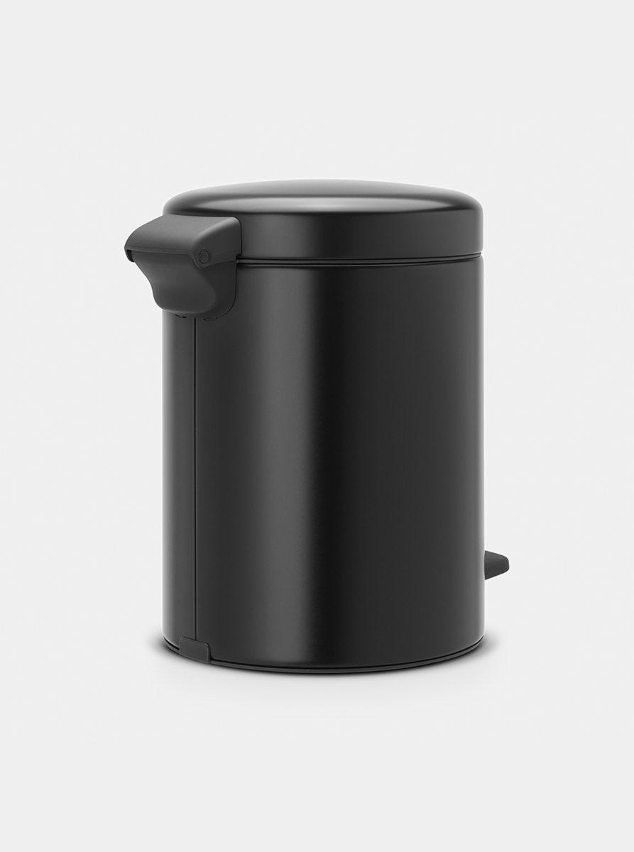 Brabantia Çöp Kutusu Newicon Pedallı 5 Lt  Matt Siyah 112928