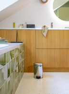 Brabantia Çöp Kutusu 3 lt Pedallı Parlak Paslanmaz Çelik 113147