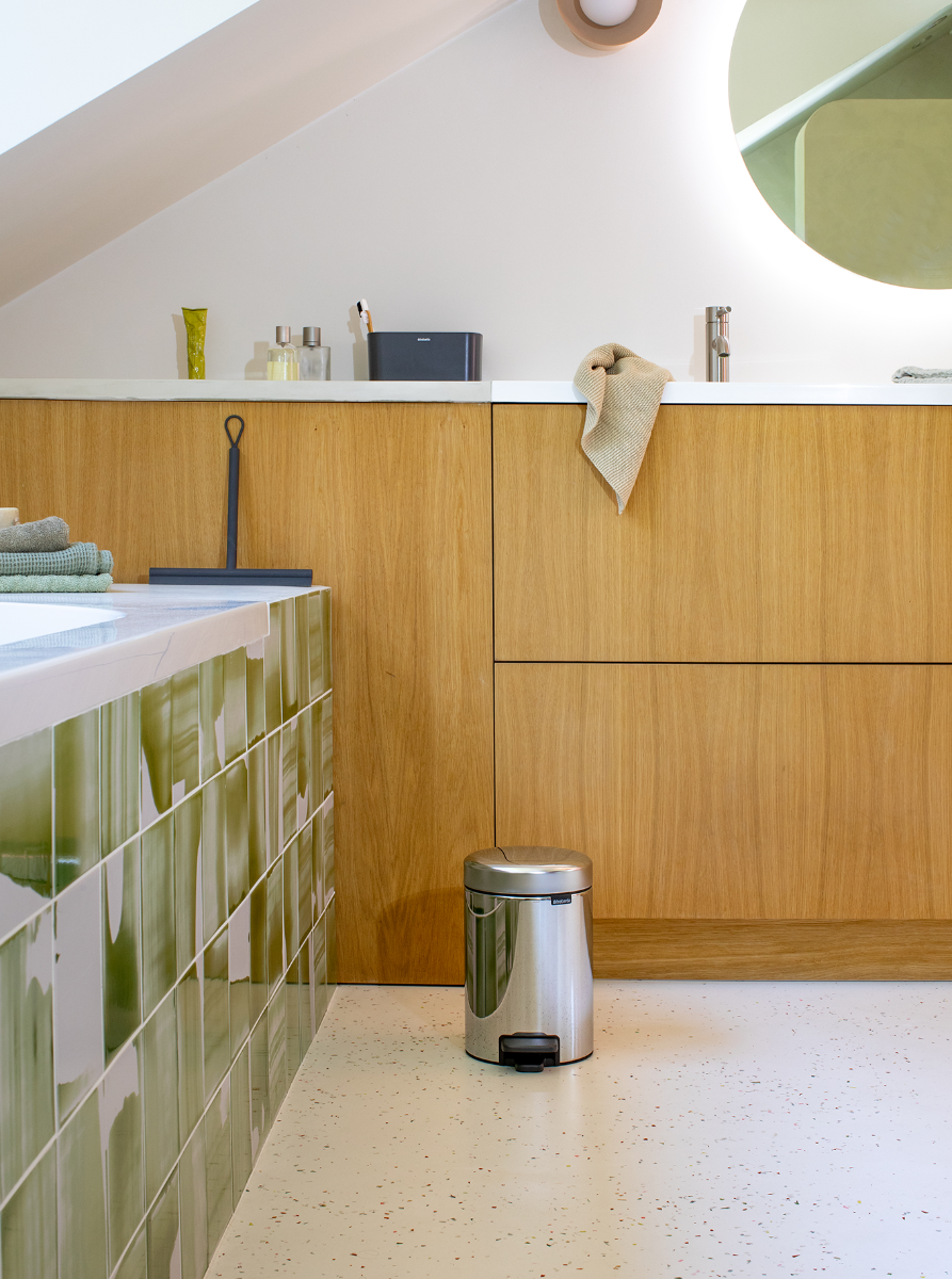 Brabantia Çöp Kutusu 3 lt Pedallı Parlak Paslanmaz Çelik 113147