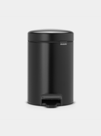 Brabantia Çöp Kutusu Newicon Pedallı 3 Lt  Matt Black 113321