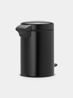 Brabantia Çöp Kutusu Newicon Pedallı 3 Lt  Matt Black 113321