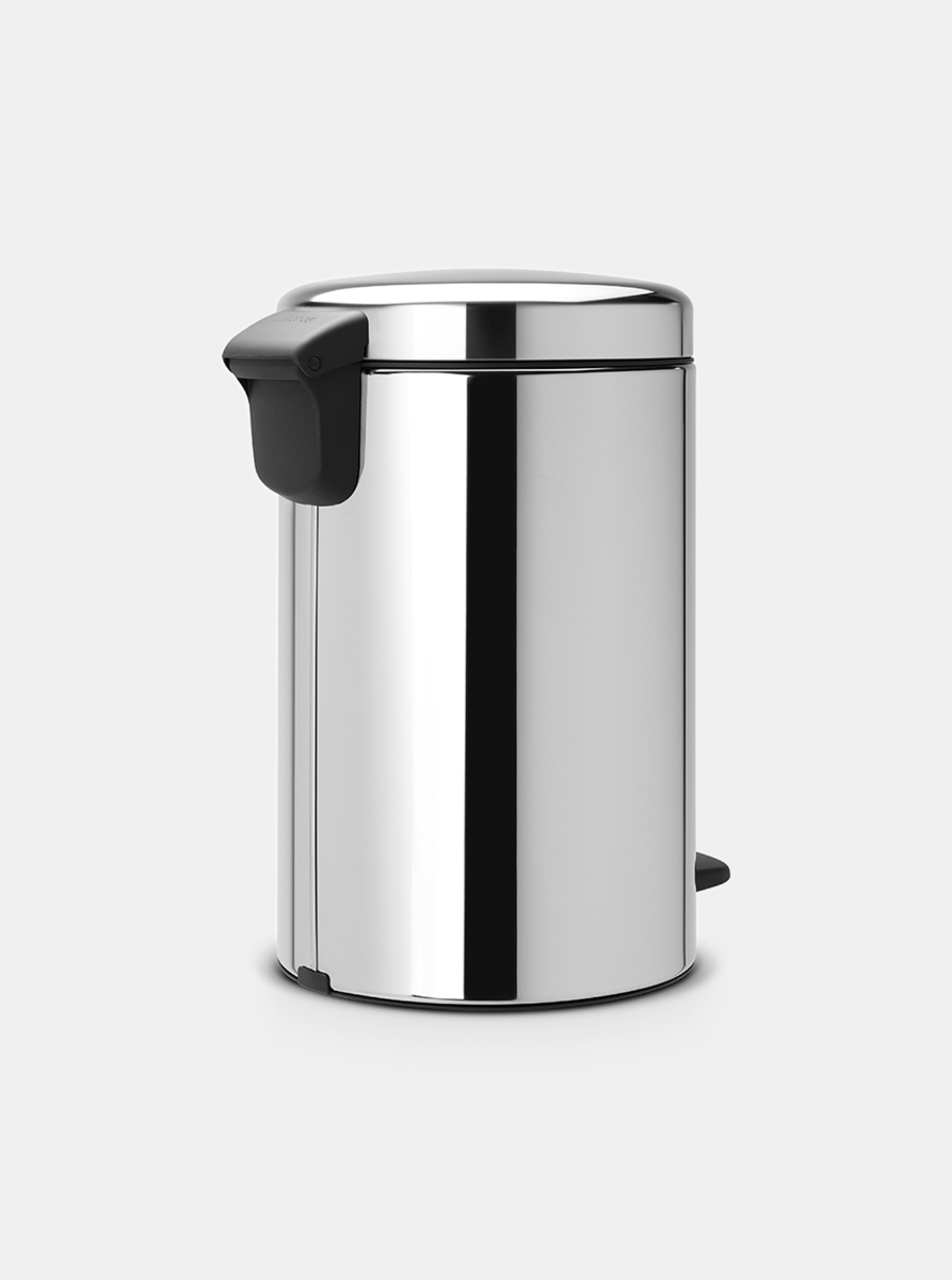 Brabantia Çöp Kovası Newicon Brillant Steel Pedallı Çöp Kutusu 12lt 113581