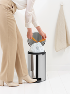 Brabantia Çöp Kovası Newicon Brillant Steel Pedallı Çöp Kutusu 12lt 113581