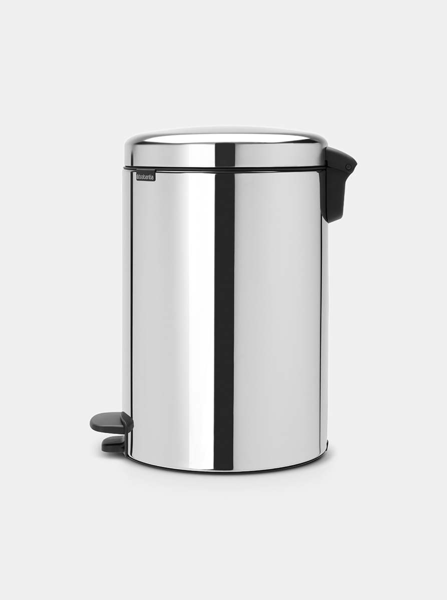 Brabantia Çöp Kutusu 20 lt Pedallı Parlak Paslanmaz Çelik 113987