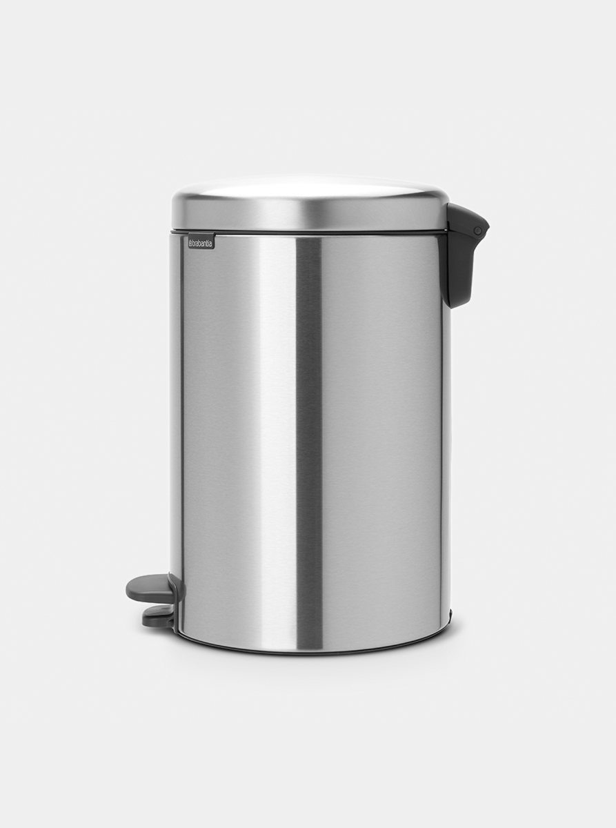 Brabantia Çöp Kutusu 20 litre Newicon Pedallı Mat Steel 114021