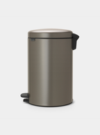 Brabantia Çöp Kutusu 20 litre Newicon Pedallı Platin 114045