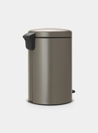Brabantia Çöp Kutusu 20 litre Newicon Pedallı Platin 114045