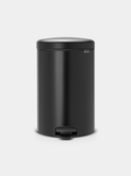 Brabantia Çöp Kutusu 20 litre Newicon Pedallı Mat Siyah 114106
