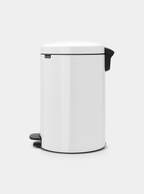 Brabantia Çöp Kutusu 20 litre Newicon Pedallı Beyaz 114243