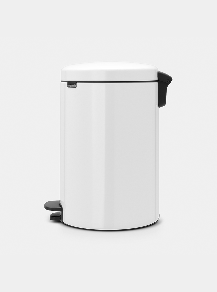 Brabantia Çöp Kutusu 20 litre Newicon Pedallı Beyaz 114243