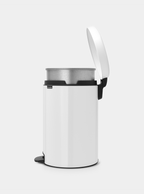 Brabantia Çöp Kutusu 20 litre Newicon Pedallı Beyaz 114243