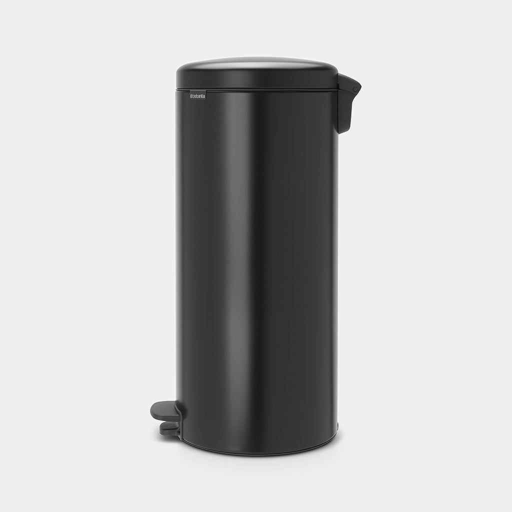 Brabantia Çöp Kutusu 30 litre Newicon Pedallı Mat Siyah 114540
