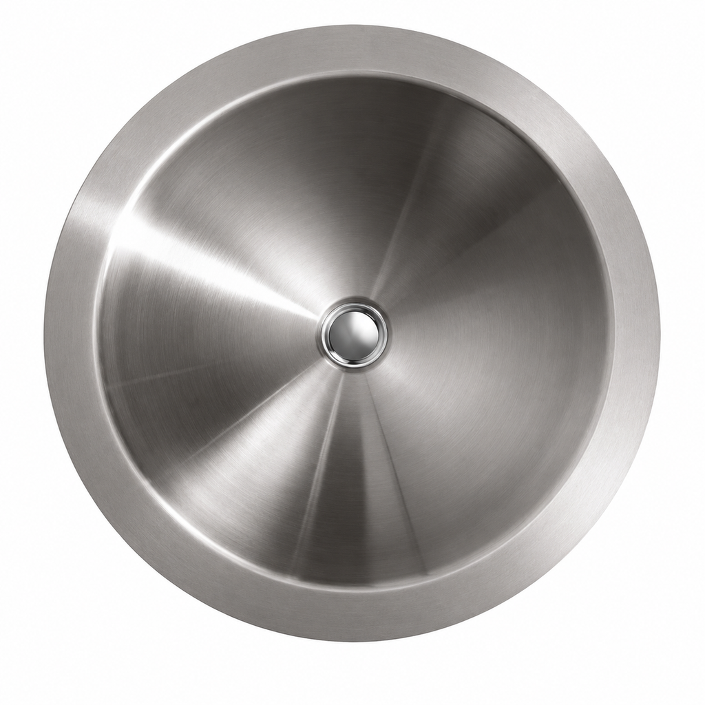 Kohler Lavabo Timpani Parlak Paslanmaz Çelik Çanak