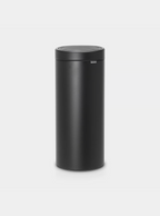 Brabantia Çöp Kutusu 30 litre Touch Bın New Dokunmatik Ayışığı Siyahı 128967