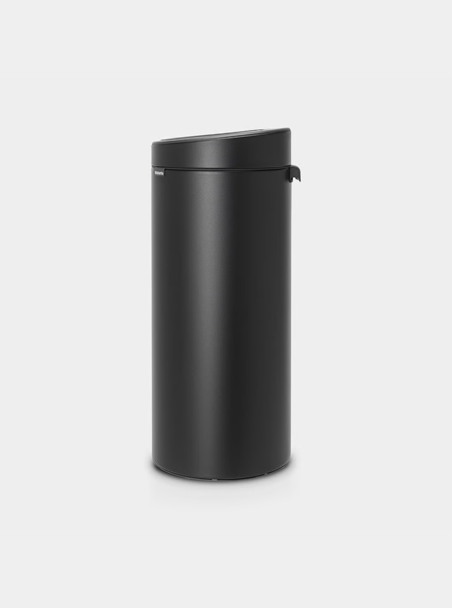 Brabantia Çöp Kutusu 30 litre Touch Bın New Dokunmatik Ayışığı Siyahı 128967