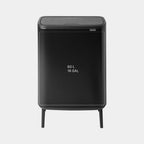 Brabantia Çöp Kutusu 60 lt Bo Touch Dokunmatik Kapak Matt Siyah 130229