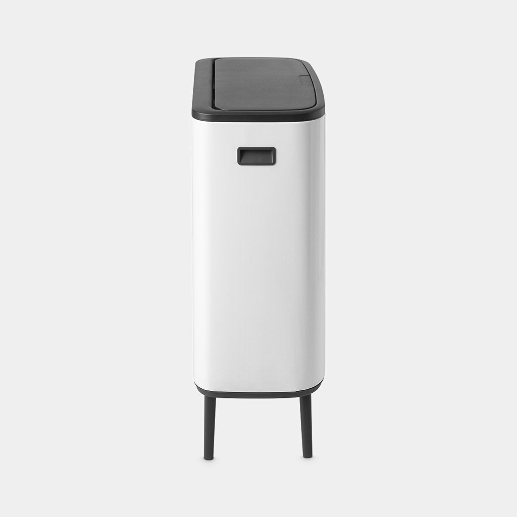 Brabantia Çöp Kutusu 30 + 30 lt Bo Touch Dokunmatik Kapak Beyaz 130601