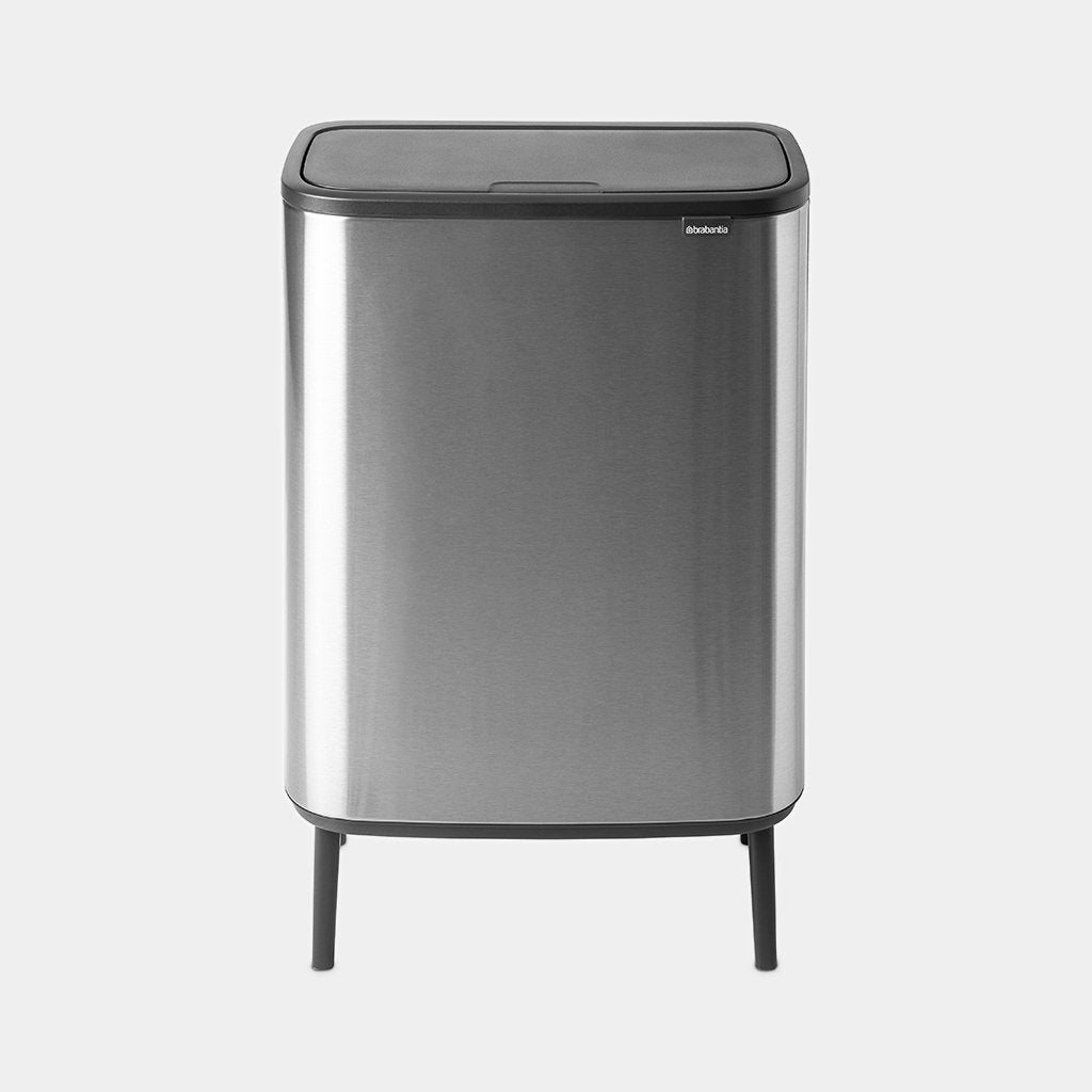 Brabantia Çöp Kutusu 30 + 30 lt Bo Touch Dokunmatik Kapak Mat Çelik 130649