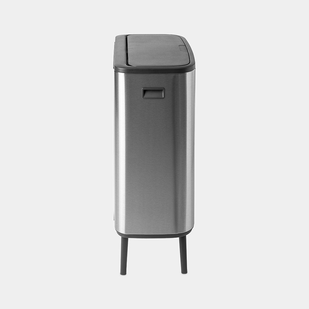 Brabantia Çöp Kutusu 30 + 30 lt Bo Touch Dokunmatik Kapak Mat Çelik 130649