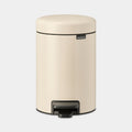 Brabantia Çöp Kutusu 3 litre Newicon Pedallı Mat Bej 149887