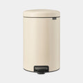 Brabantia Çöp Kutusu 20 litre Newicon Pedallı Mat Bej 149948