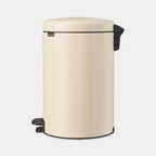 Brabantia Çöp Kutusu 20 litre Newicon Pedallı Mat Bej 149948