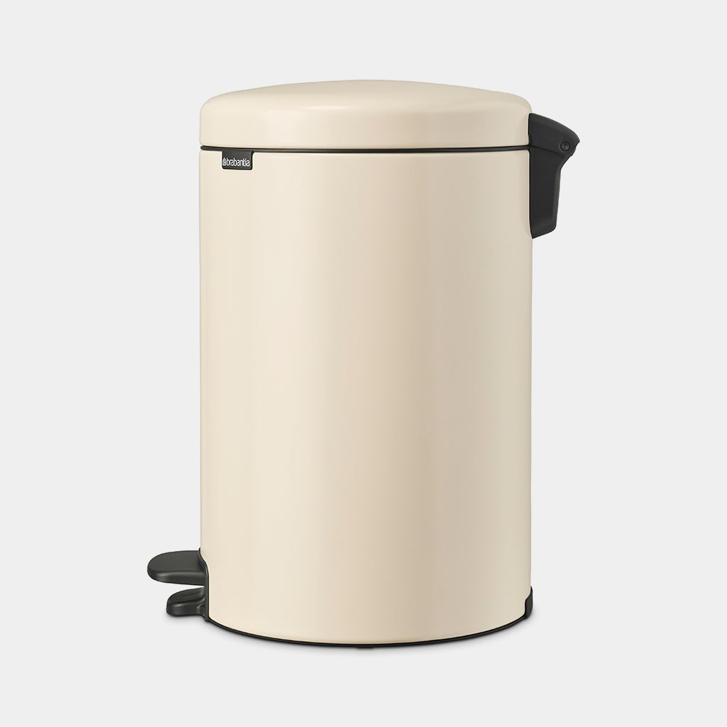 Brabantia Çöp Kutusu 20 litre Newicon Pedallı Mat Bej 149948