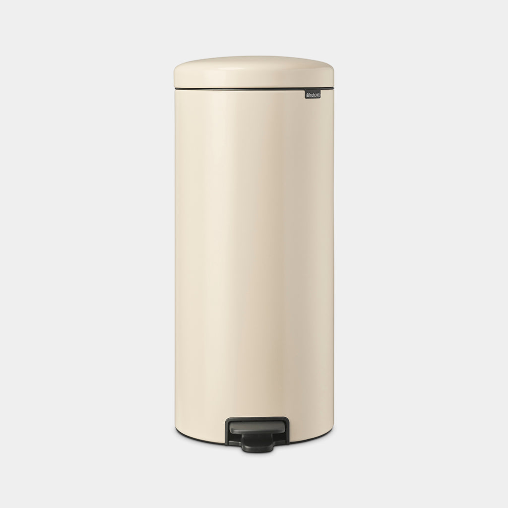 Brabantia Çöp Kutusu 30 litre Newicon Pedallı Mat Bej 149962