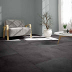 14oraitaliana Yer Duvar Karosu All Black Base Cenere 60 x 60 cm