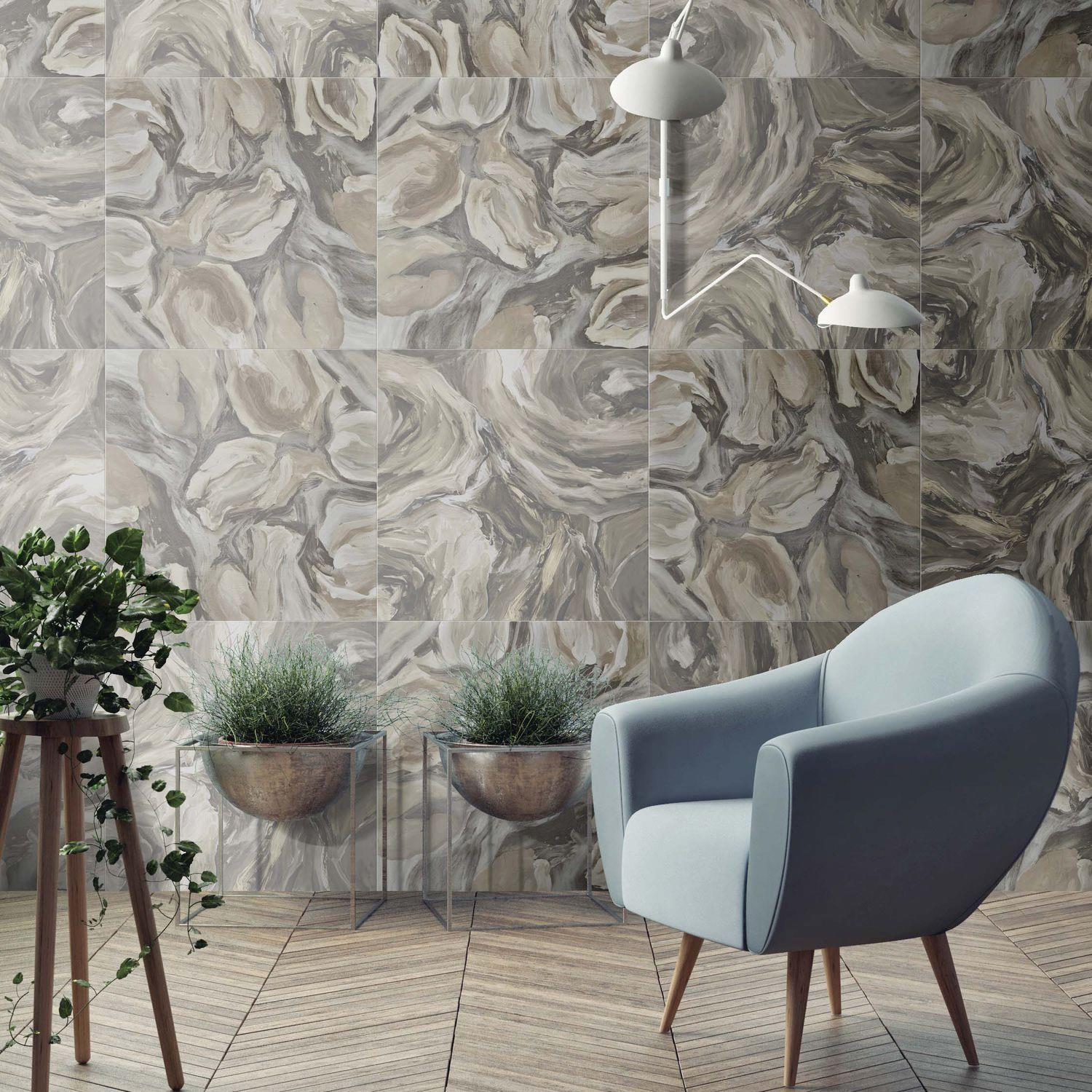 14oraitaliana Yer Duvar Karosu Le Pennellate 04 60 x 60 cm