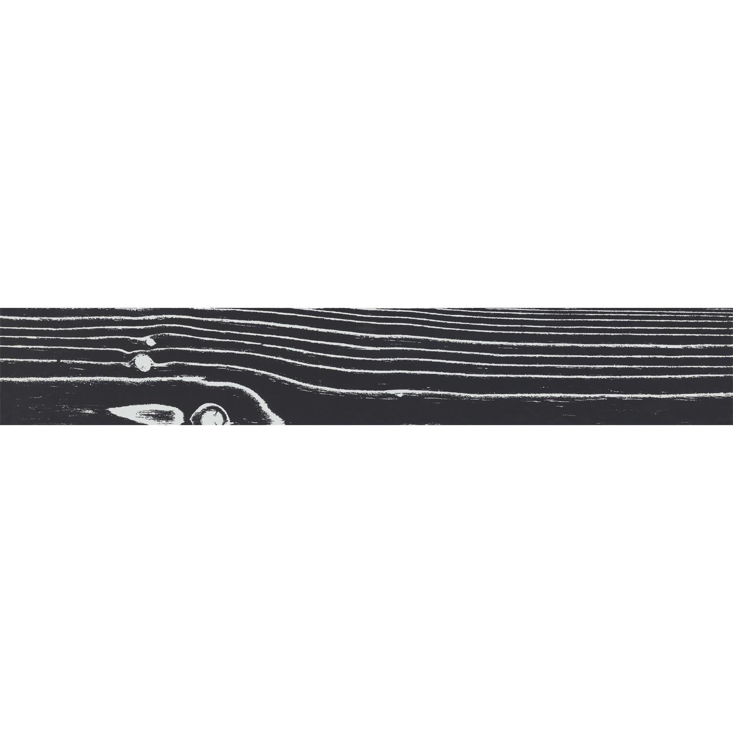 14oraitaliana Parke Seramik Uonuon White Positive Nero 20 x 120 cm