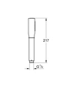 Grohe Grandera  Stick El Duşu 1 Akışlı - 26852000 teknik çizim