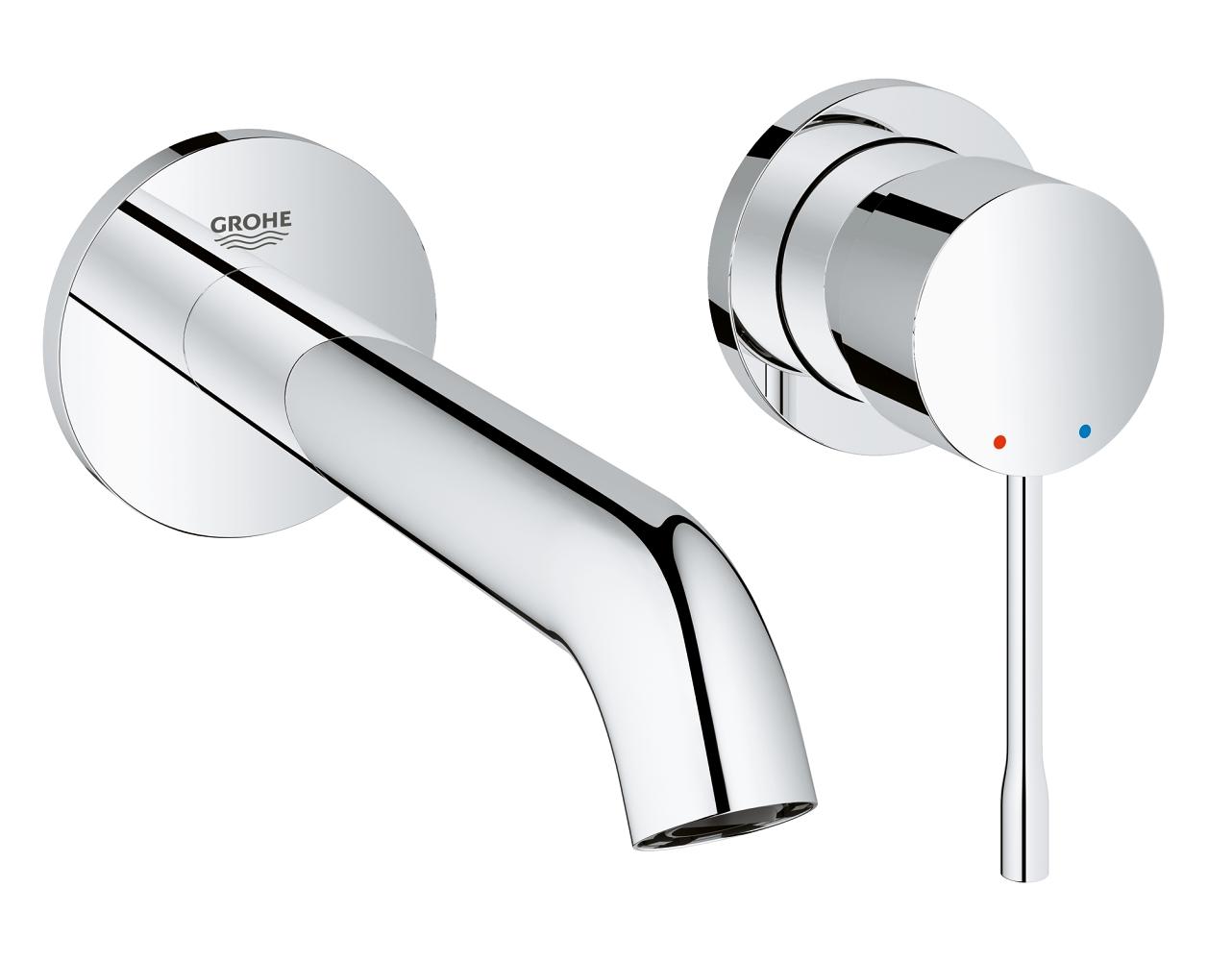Grohe Essence İki Delikli Duvardan Lavabo Bataryası M-Boyut - 19408001