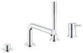 Grohe Concetto  4 Delikli küvet bataryası- 19576002