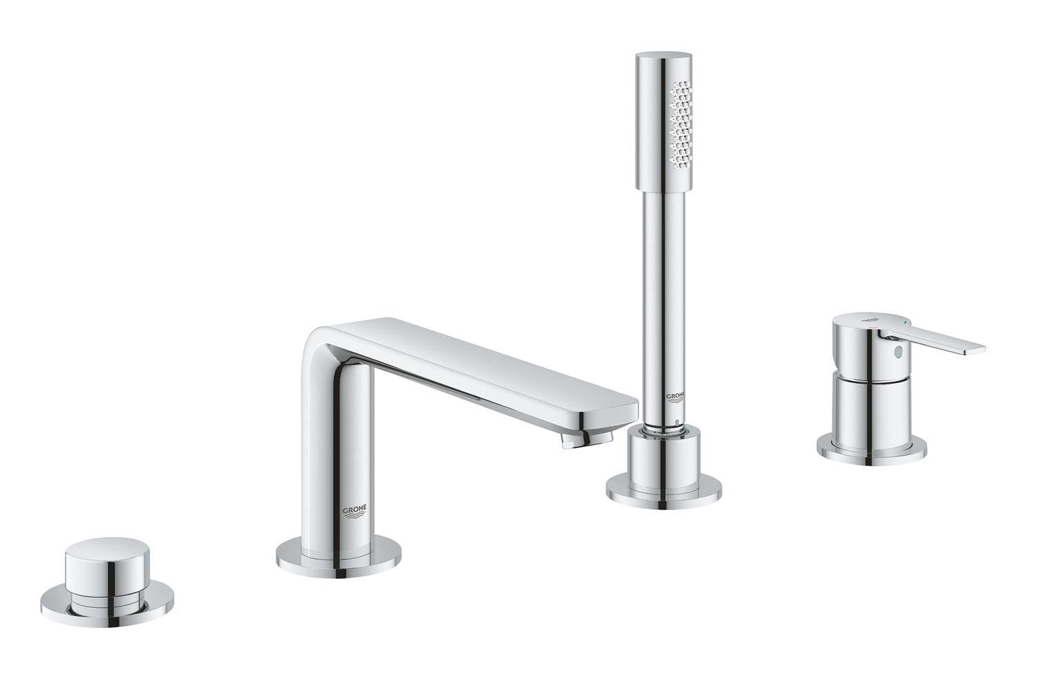 Grohe Küvet Bataryası 4 Delikli Lineare Krom - 19577001
