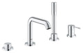 Grohe Essence 4 Delikli Küvet Bataryası - 19578001